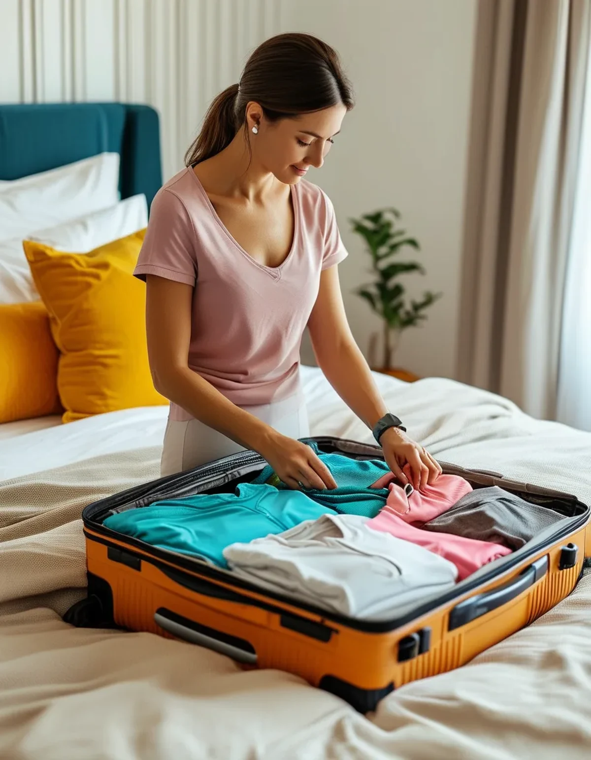 The Packing Cube System That Actually Keeps Workout Clothes Organized on Trips