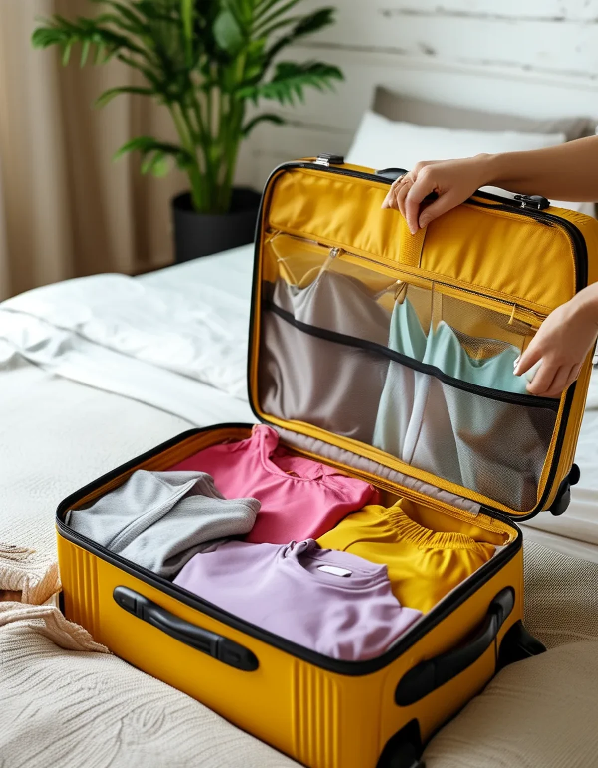 The Packing Cube System That Actually Keeps Workout Clothes Organized on Trips