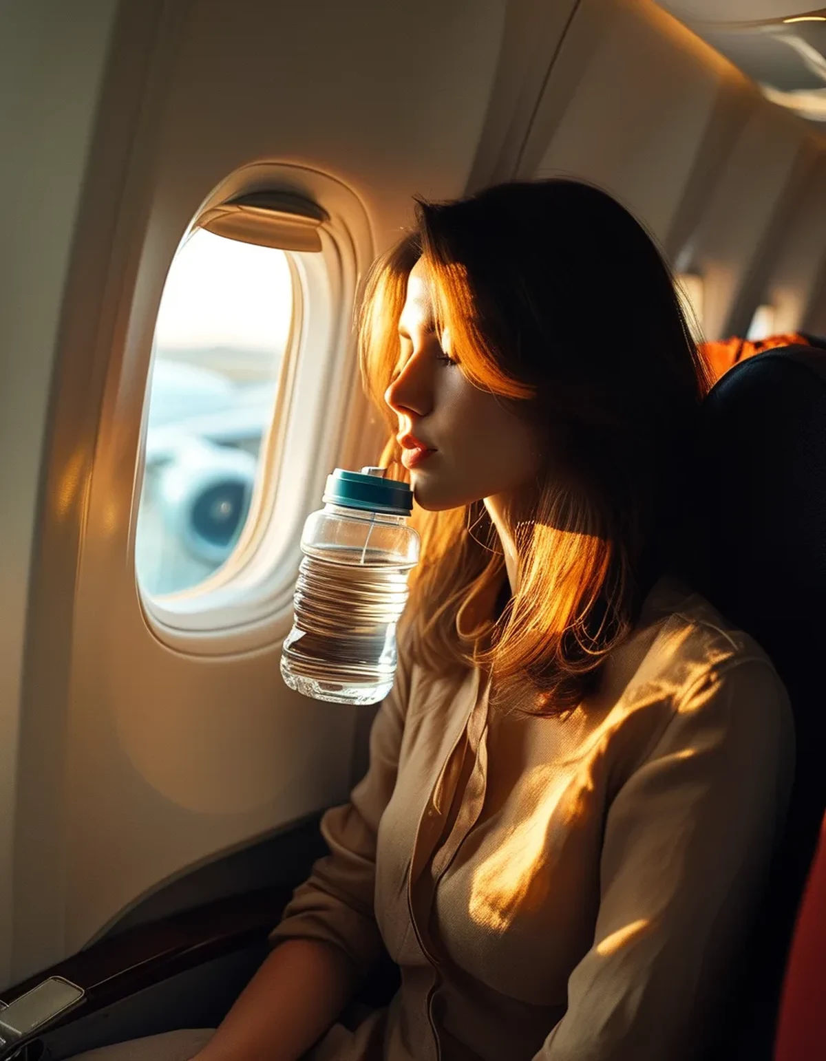 Why One Flight Leaves You Thirstier Than a Whole Day Outside